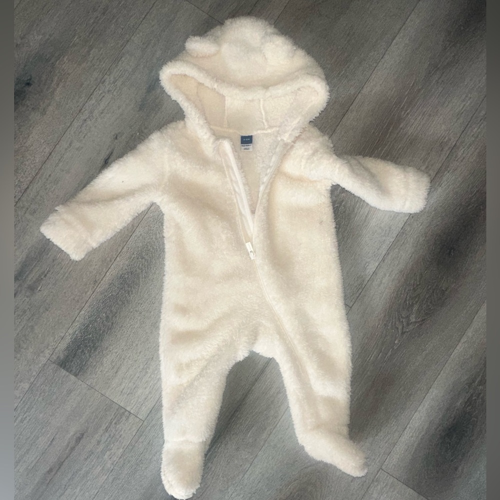 Winter teddy suit